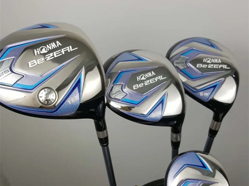 Honma BeZEAL 525 Golf полный комплект для женщин гольф клубов Драйв + Fairway Woods Hybrid утюги