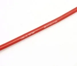 Силиконовый провод 18AWG 1 метр/силикагелевый провод/силиконовый кабель (150/0 08 OD: 2 3)