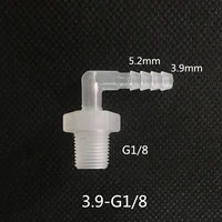 3 9mmg18 plastic pond hose elbow connectors for clear flexible hose joiner pipe 90 degree