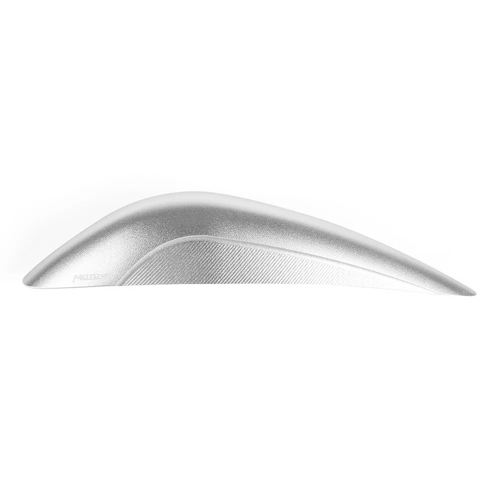 SILVER 3 цвета скутер Cresta Передняя буферная декорация крышка алюминиевые аксессуары для мотоциклов piaggio Vespa GTS 300 300/ie GTS300 - Цвет: SILVER