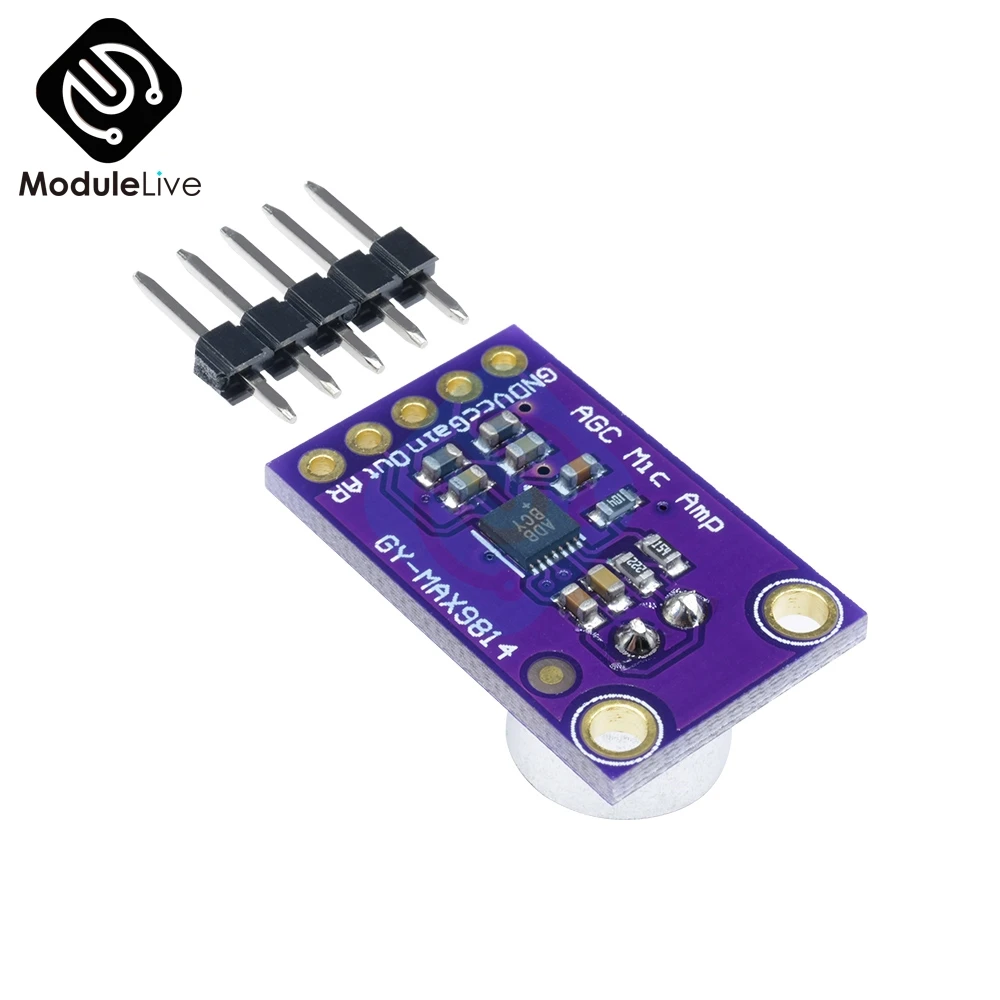 MAX9814 микрофон для Arduino|Детали и аксессуары приборов| |