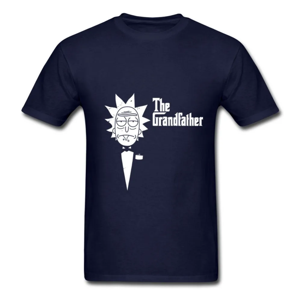 Повседневная футболка для мужчин с принтом Рик и Морти забавная коротким рукавом