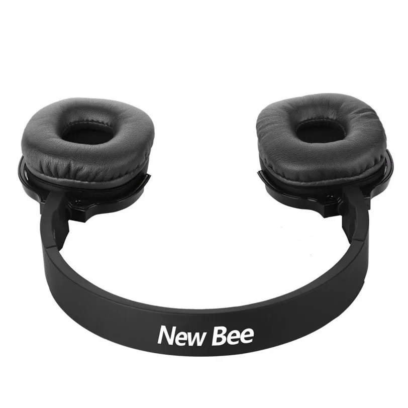 Супер бас беспроводной на ухо Bluetooth наушники с микрофоном, аудио и проводной режим Jan24 MotherLander горячая распродажа