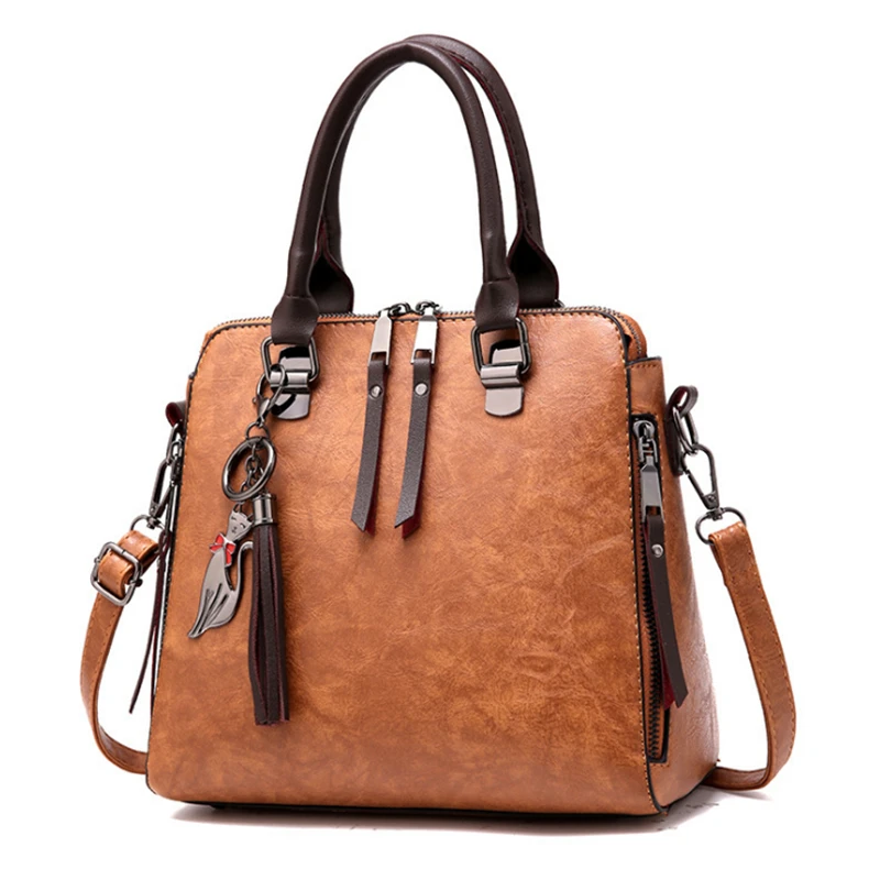 Женская кожаная сумка через плечо Bolsa Feminina женская сумочка роскошные сумки для