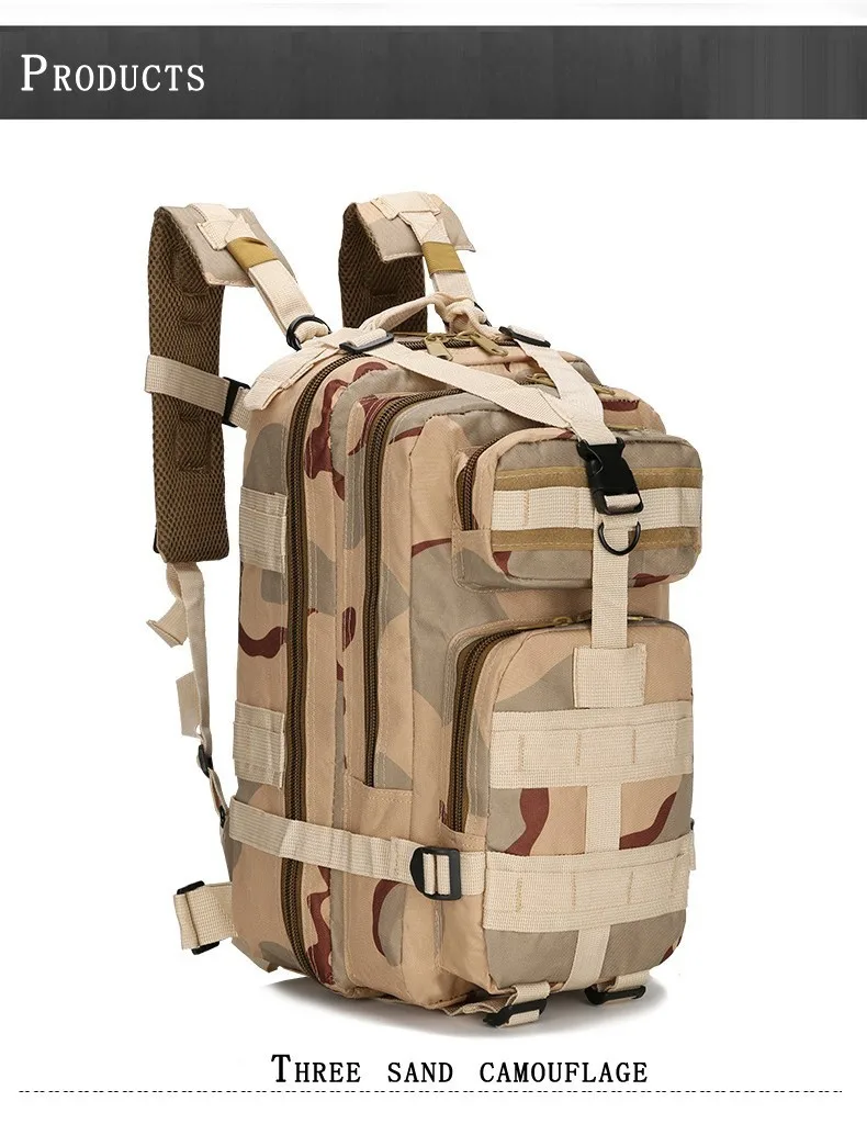Походный 30л Рюкзак Тактические сумки качественные CP сумки mochila военные тактические походные нейлоновые военные тактические рюкзаки Molle 30л
