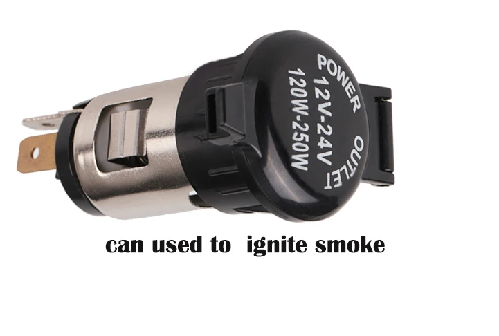 can ignite smoke Urbanroad 12 В авто мотоцикл прикуриватель розетка для автомобильного прикуривателя запчасти зажигания для грузовика автомобиля - Название цвета: can ignite smoke