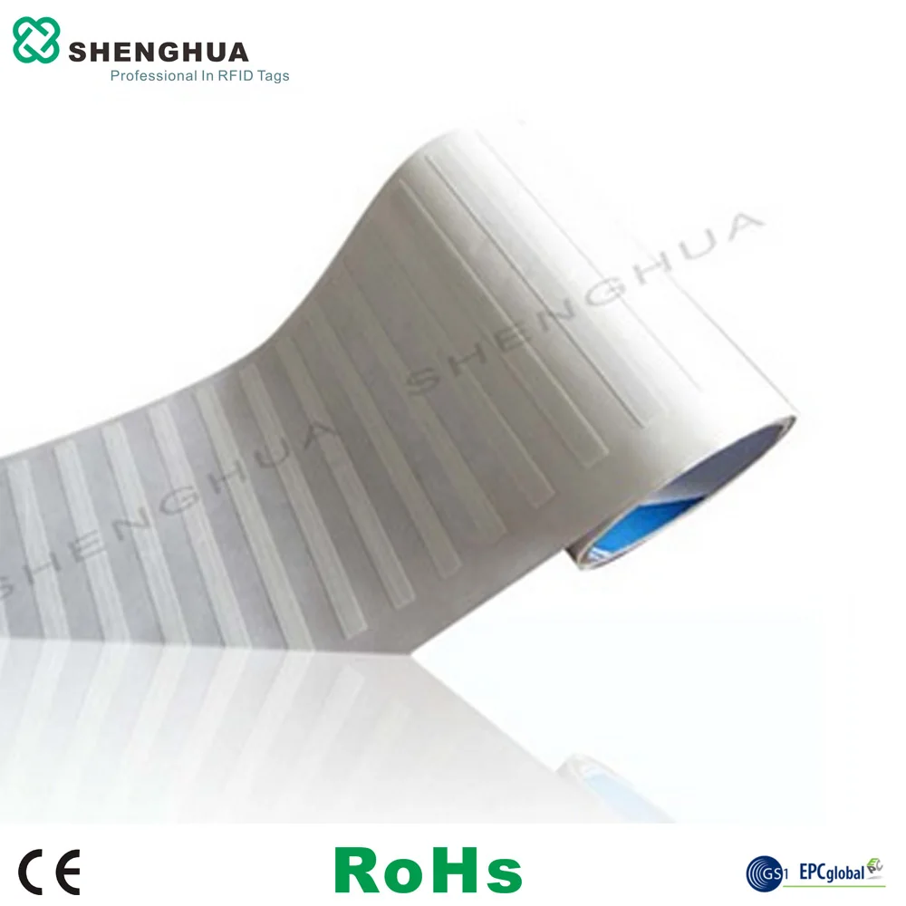 50 шт./лот пассивная UHF RFID смарт библиотека метка клейкая этикетка наклейка бумага