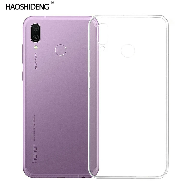 Чехол для huawei Honor Play TPU Силиконовый прочный прозрачный мягкий чехол для huawei Honor Play защитный чехол на заднюю панель телефона