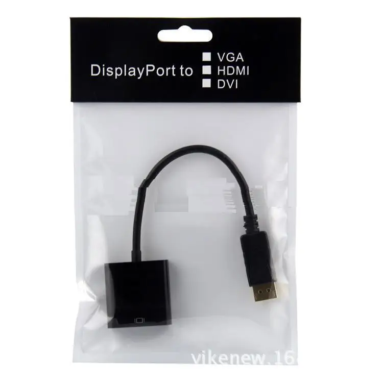 10 шт./лот адаптер DisplayPort DP в HDMI для активного видео аудио конвертер ПК ноутбука