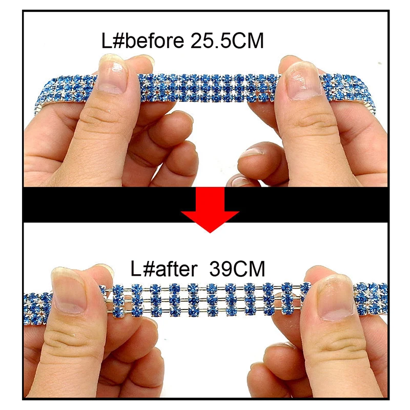 Эластичный прозрачный ошейник для кошек и собак роскошные аксессуары домашних