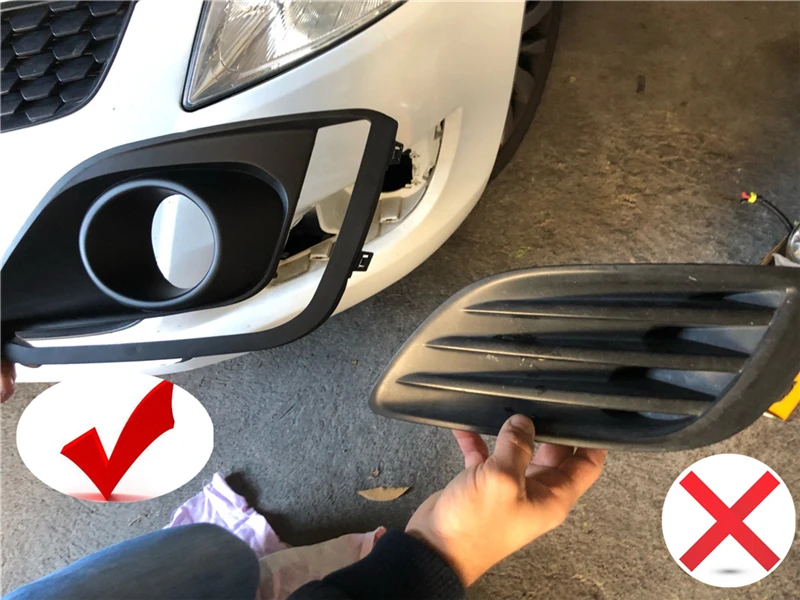 1 комплект автомобильные светодиодсветодиодный дневные ходовые огни для Suzuki Swift