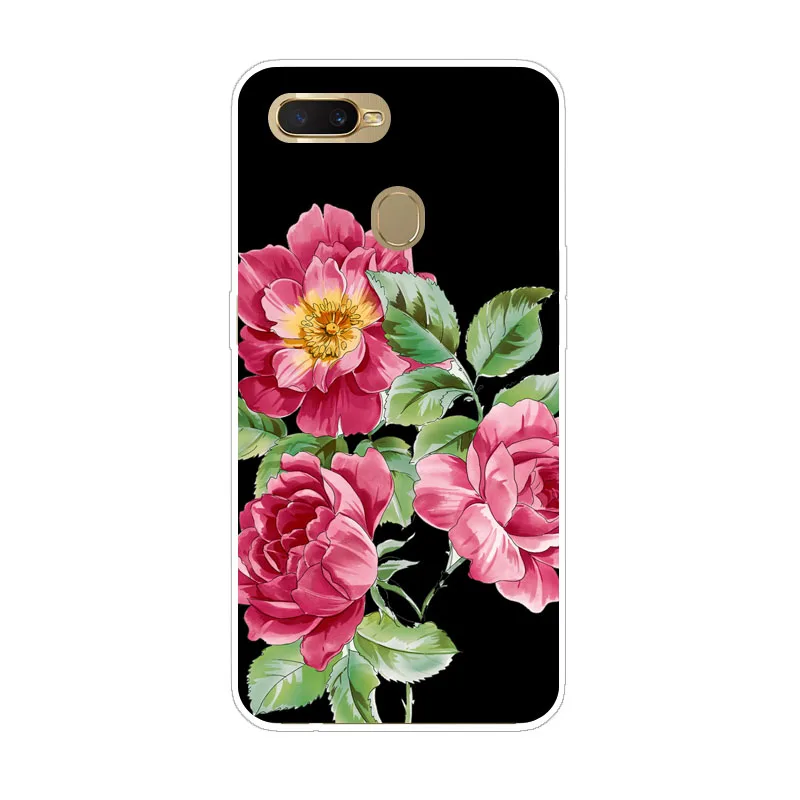 Чехол для OPPO A7 силиконовый чехол с рисунком Ловец снов из мягкого ТПУ телефона