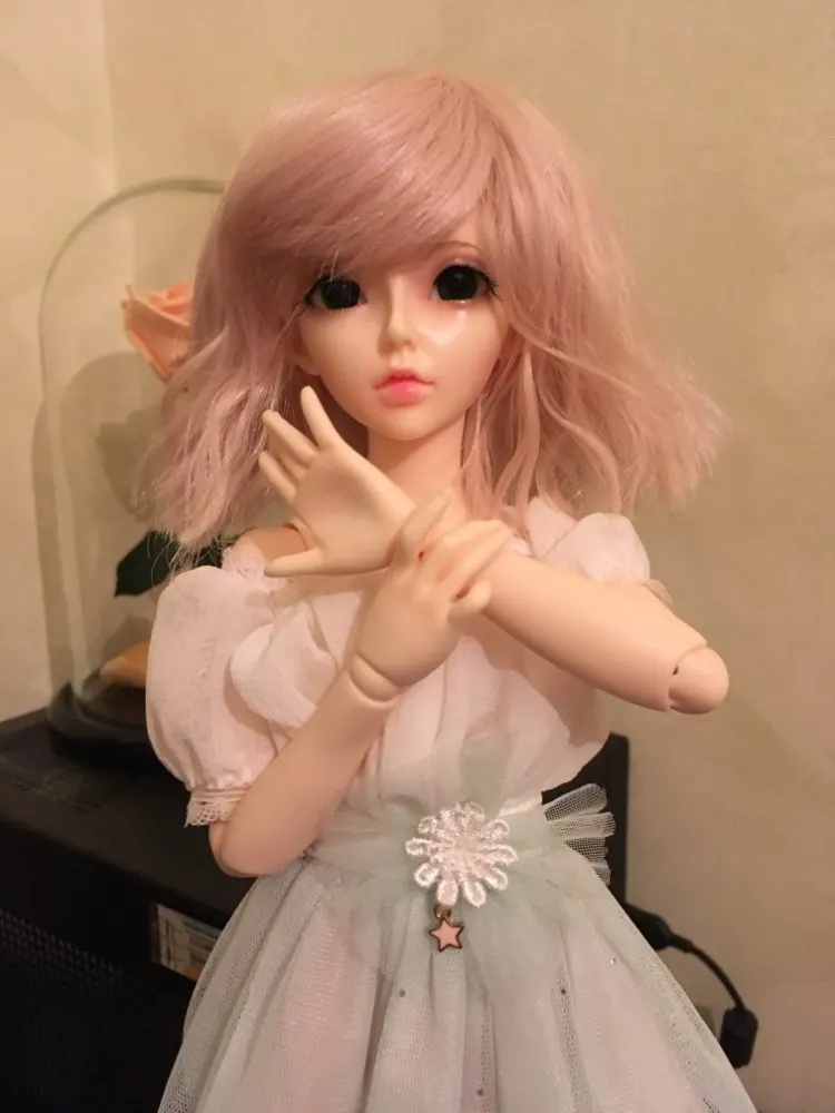 

BJD 1 / 4doll- Joint Doll Free Eyes High Heel Feet Christmas Gifts