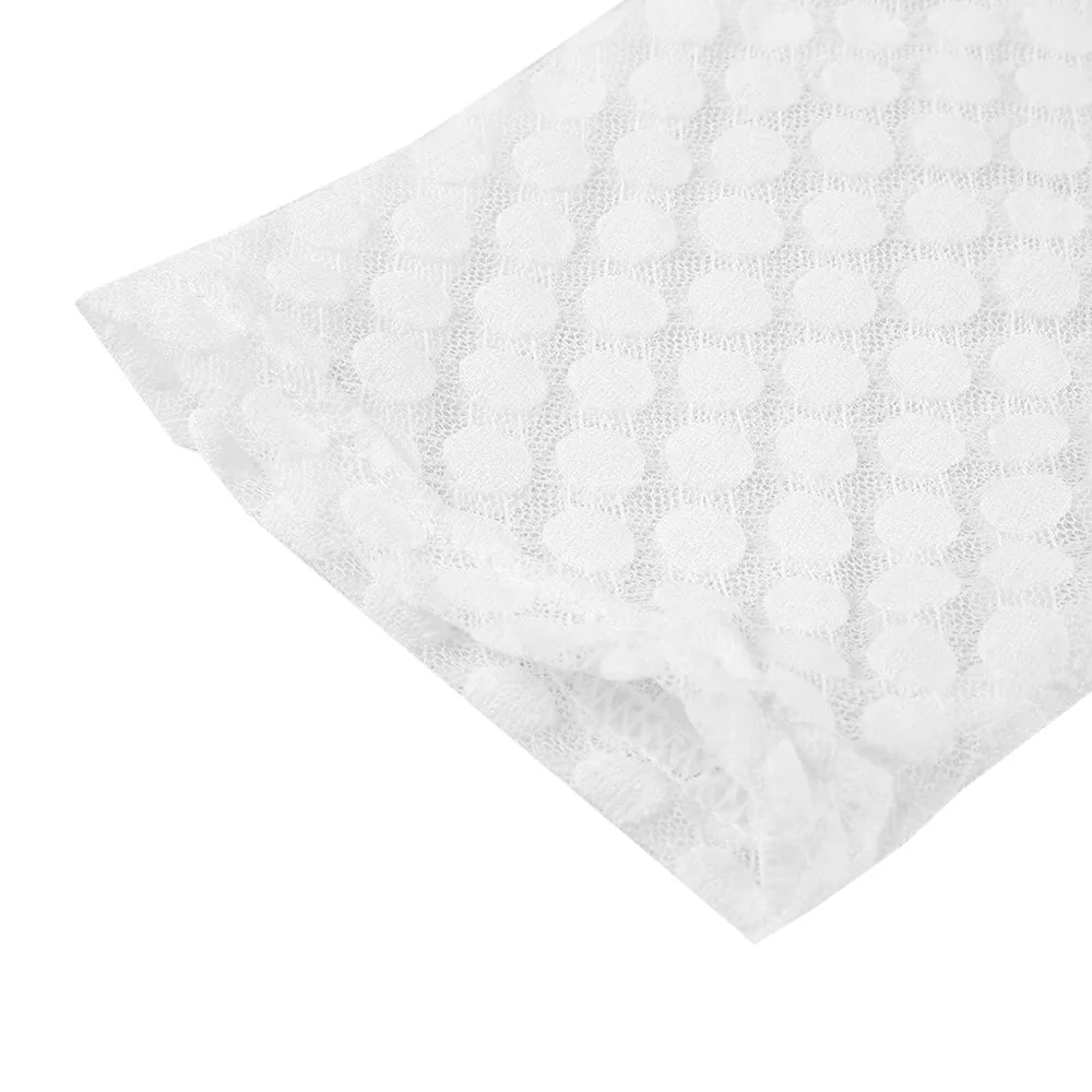 Новые модные женские футболки повседневные кружевные стеганая с круглым вырезом