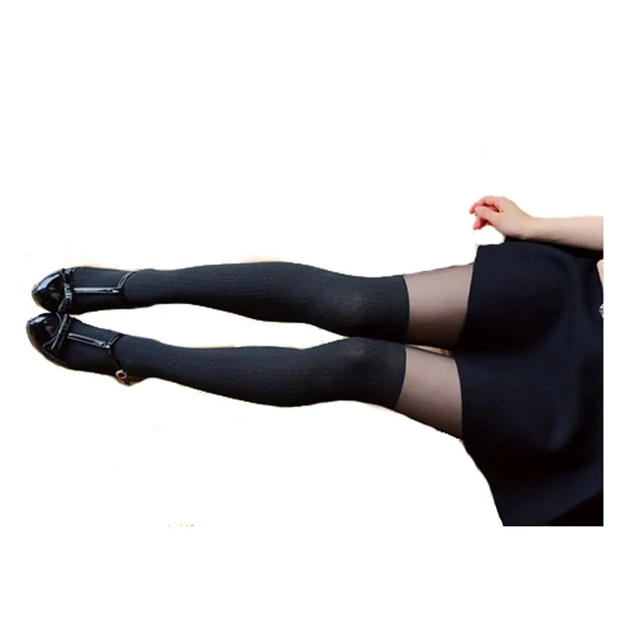

[WPLOIKJD]Warm Sexy New Fashion Women's Tights Thigh Over The Knee Long Stockings Women