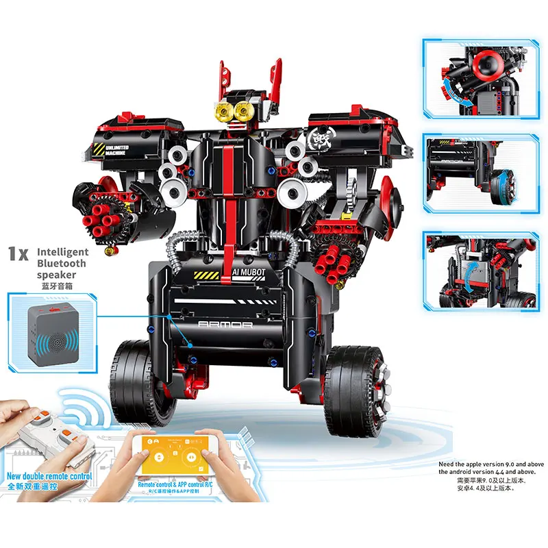 Yeshin приложение управление Программирование робот с голосовым управлением