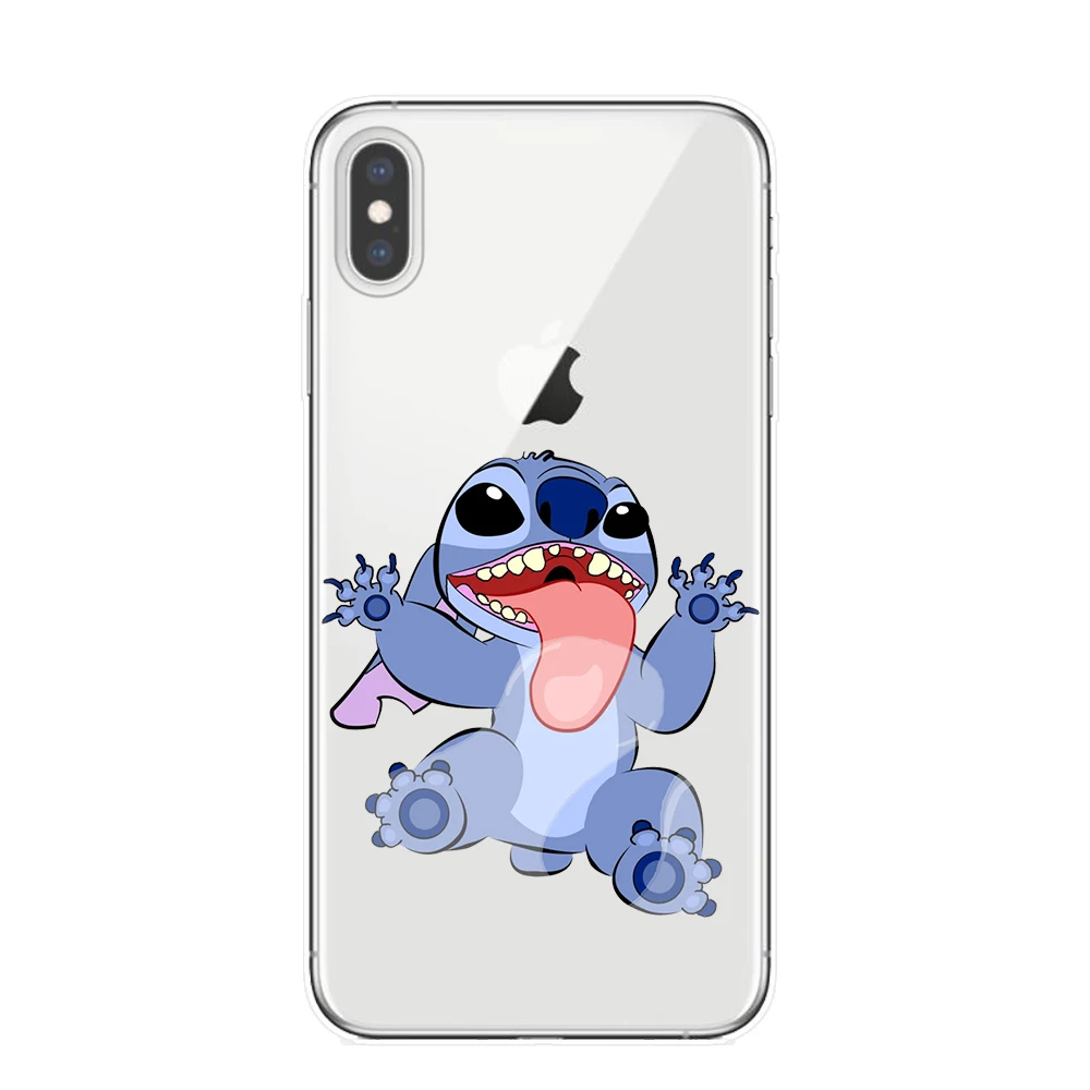 Чехол для телефона для iPhone 11 Pro XS Max мультяшный стежок чехол Мягкий силиконовый чехол s для iPhone X XR 8 7 6 6S Plus 5S SE чехол