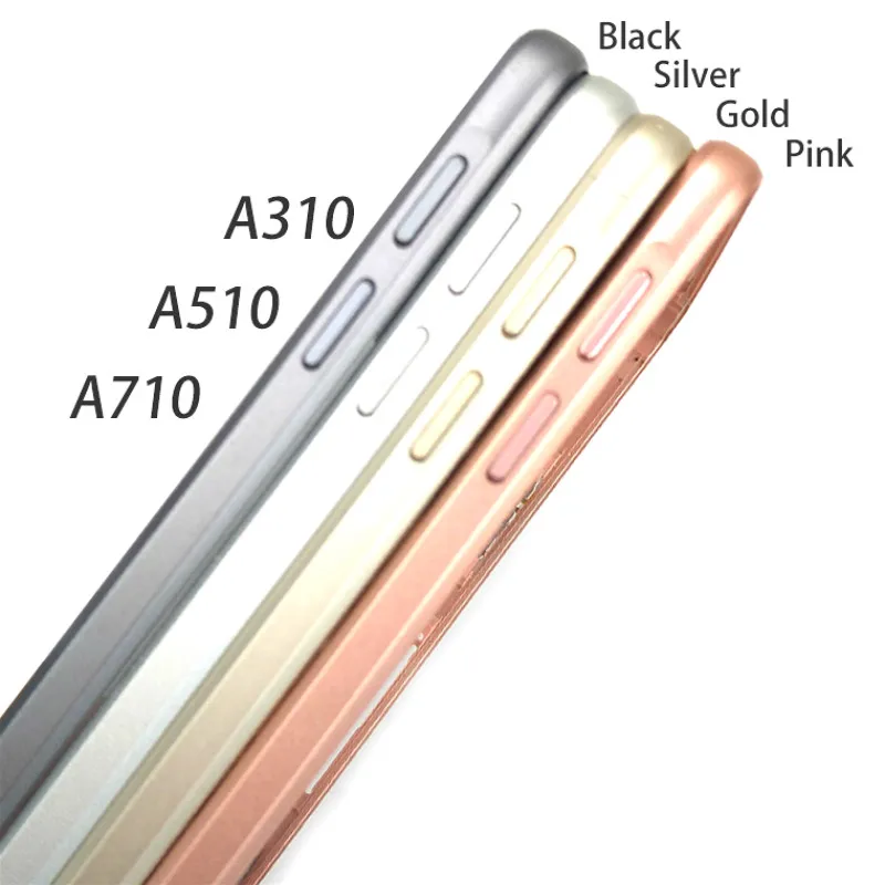 Передняя панель ЖК дисплея для Samsung Galaxy A3 A5 A7 2016 A310F A510F A710F средняя рамка Корпус