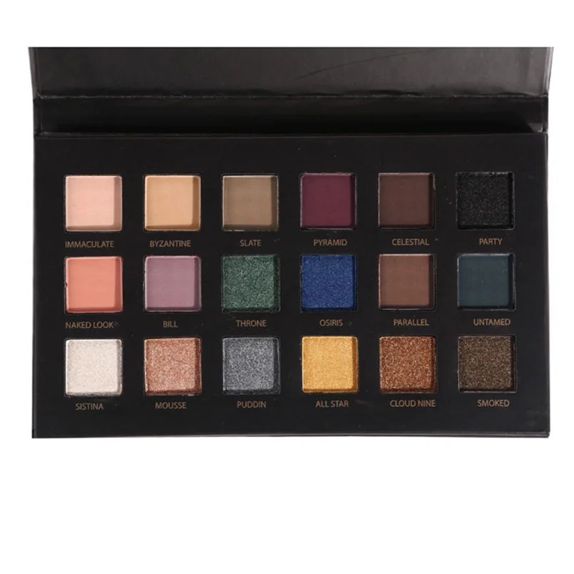HANDAIYAN 18 Цвет матовая палитра теней Shimmer Блеск Тени Make Up длительный Красота глаза