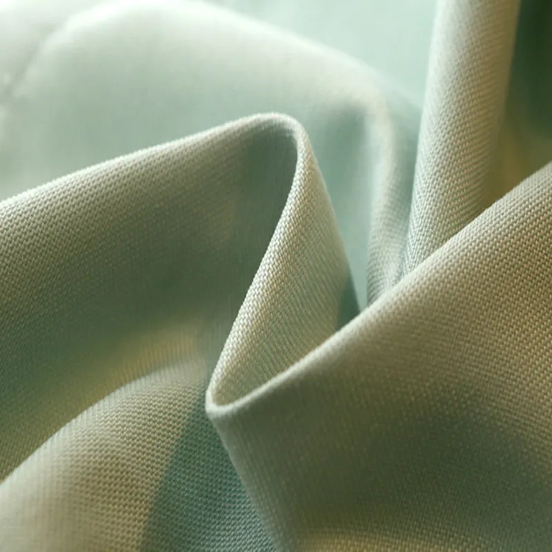 Green Curtain Cloth Бархатные однотонные занавески, Затемненные занавески, серые занавески, ткань для гостиной, обработка окон, зеленый кухонный оттенок X434#40 - Цвет: Green Curtain Cloth