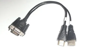 HDMI VGA к HDMI ЖК-дисплей светодиодный экран EDID код чип чтение данных линия 2 в 1 кабель онлайн чтение и запись линии RT809F RT809H TL866ii plus - Цвет: HDMI