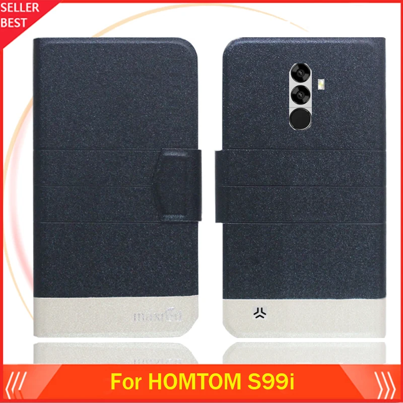 5 видов цветов жарко! HOMTOM S99i кожаный чехол для телефона заводская цена защитный с