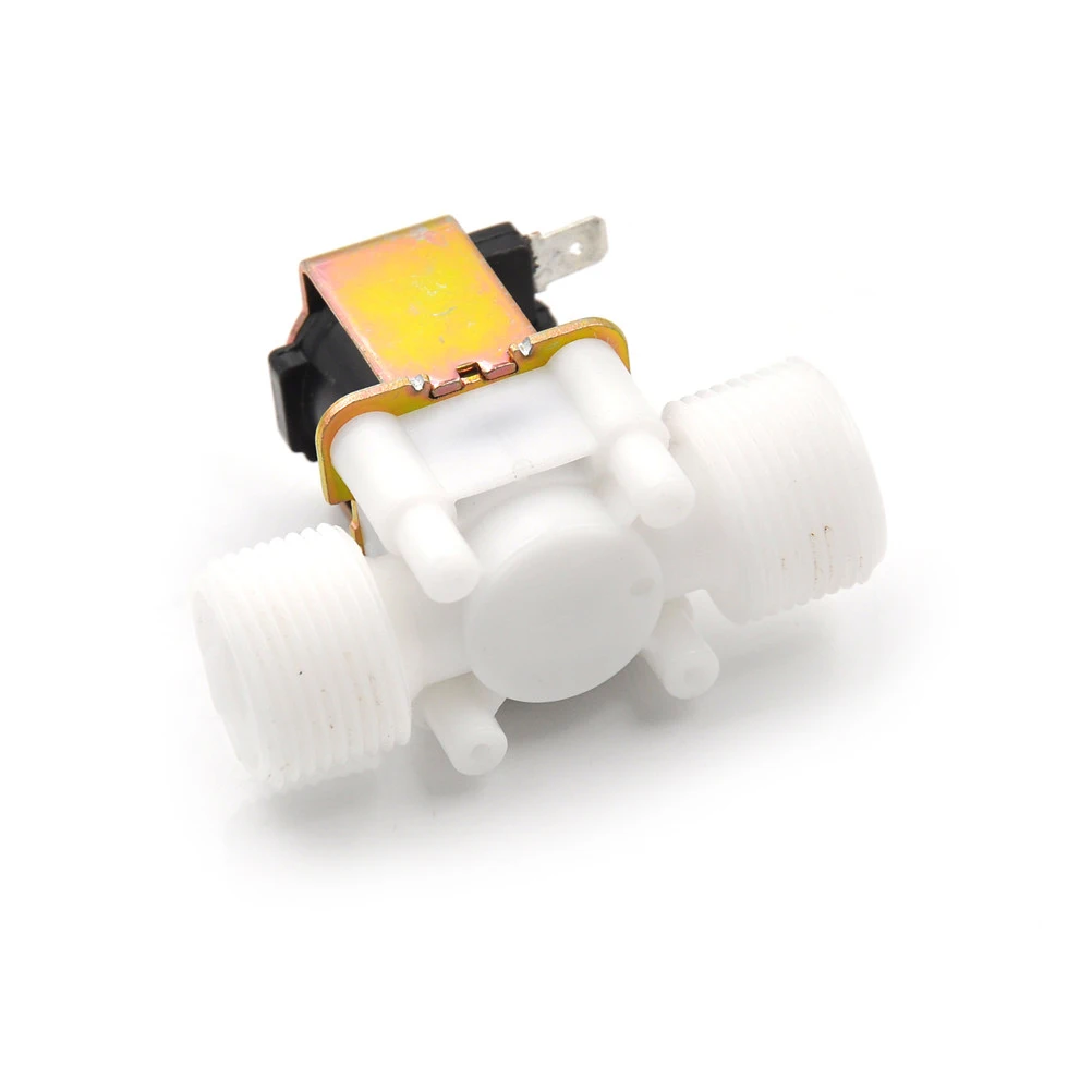 1 шт. Новый Желтый 3/4 &quotDC 12V Магнитный водный воздух закрытый пластиковый