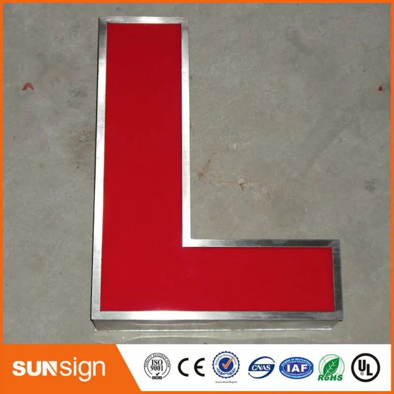 Индивидуальное название магазина дневные знаки световые буквы|light letters|light up