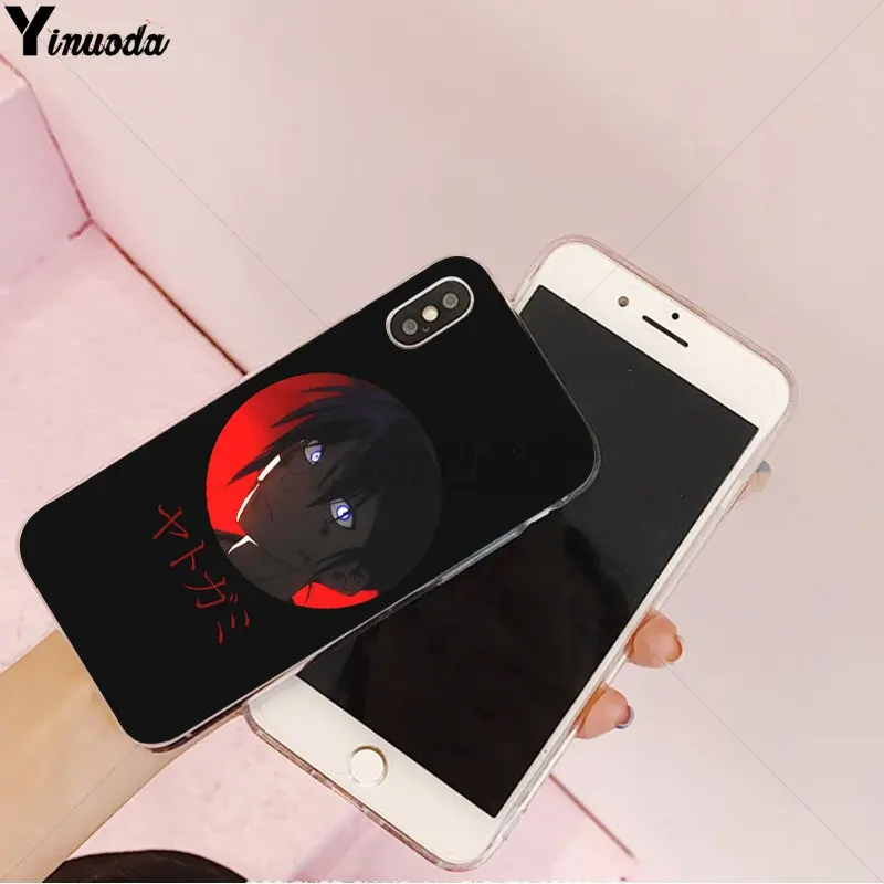 Yinuoda Noragami yato Аниме Новый чехол для телефона Fundas iPhone X XS MAX 6 6s 7 7plus 8 8Plus 5 5S SE