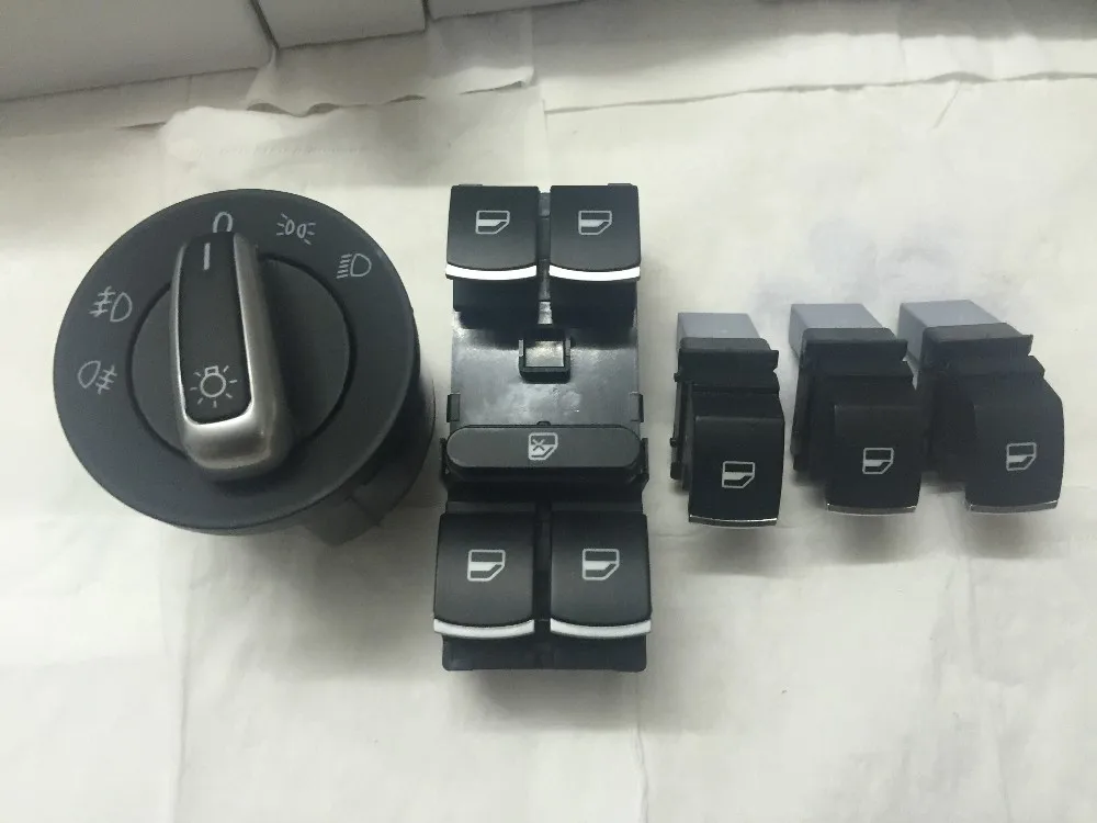 Быстрая доставка хромированный автоматический переключатель фар + Главный и