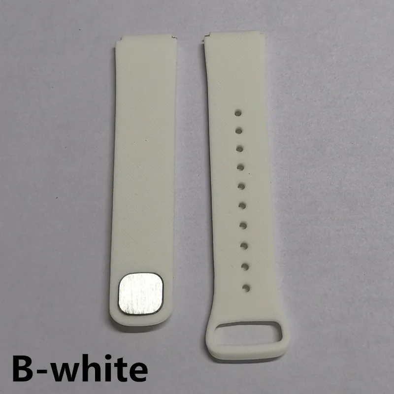 B white B57 ремешок B57 Смарт-часы B57 смарт-браслет аутентичный ремешок - Цвет: B white