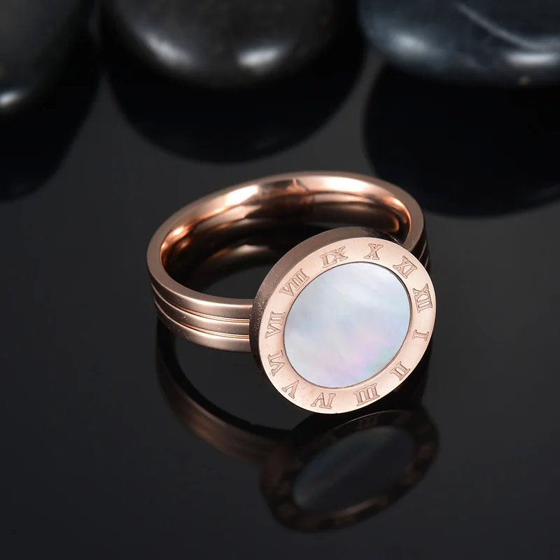 UZone 2017 Новинка кольцо на палец из нержавеющей стали известный бренд женское Femme