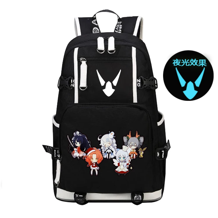 Игровой Honkai Impact 3 киана каслана рюкзак для путешествий Kawaii женский рюкзак Mochila Feminina школьные сумки Oxford большая книжная сумка