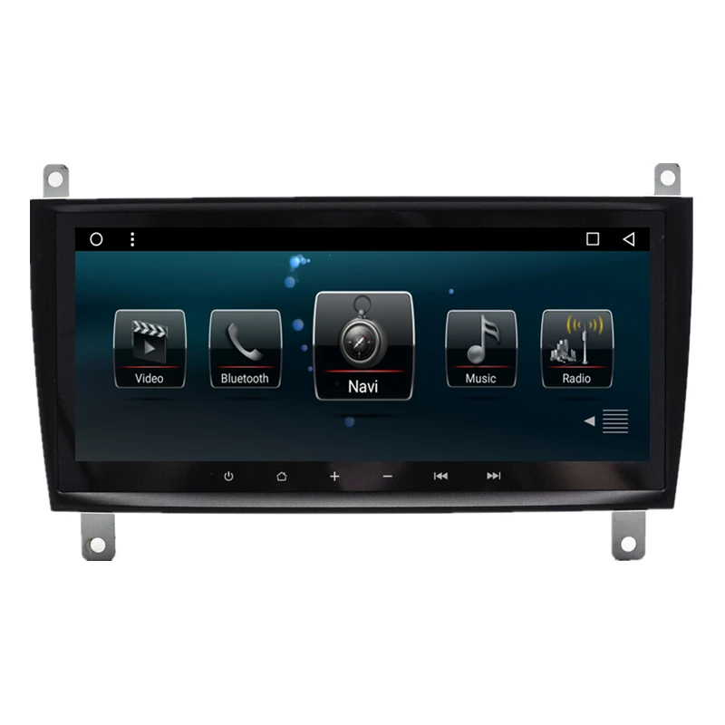 Автомагнитола на Android 8 дюйма GPS для Mercedes Benz C CLK W203 C63 AMG C180 C200 C230 C320 CLK350 CLK500|central