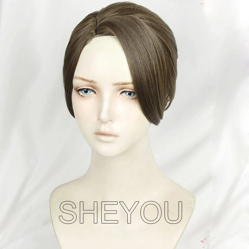 

Anime Detroit Become Human Kara Wig Styled Brown Cosplay Costume Wig + Wig Cap + Track No.