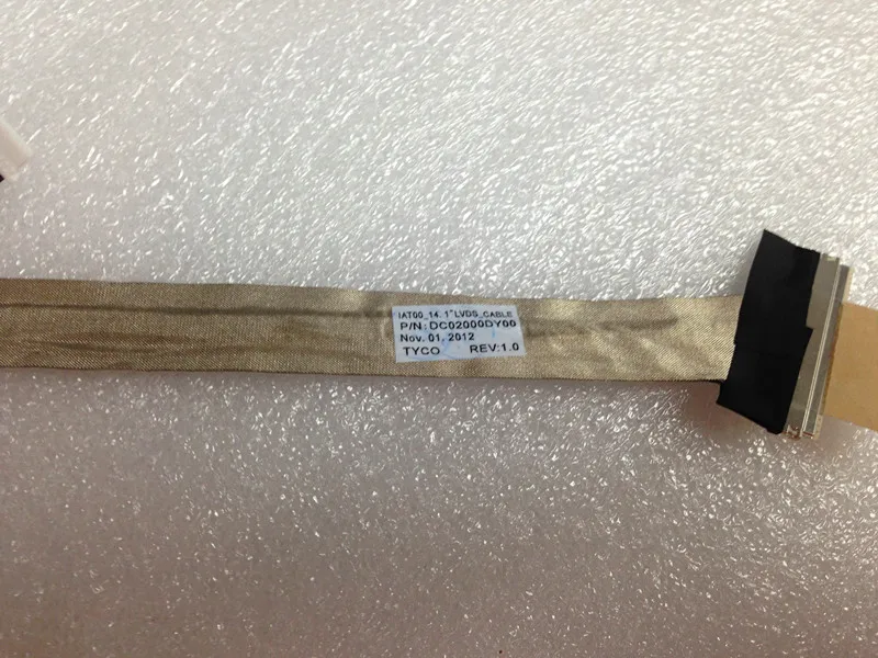 Новый Бесплатная доставка ЖК-кабель для Hp 500 510 520 530 14 1 &quotкабель DC02000DY00 |