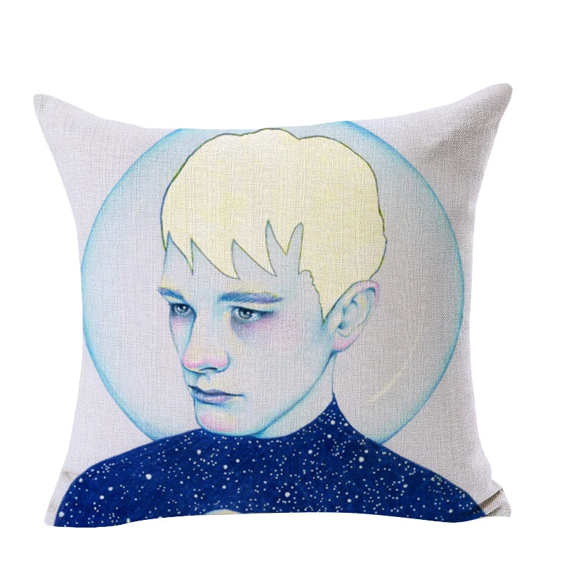 Современные стильные чехлы для подушек крутые мальчиков и девочек наволочки