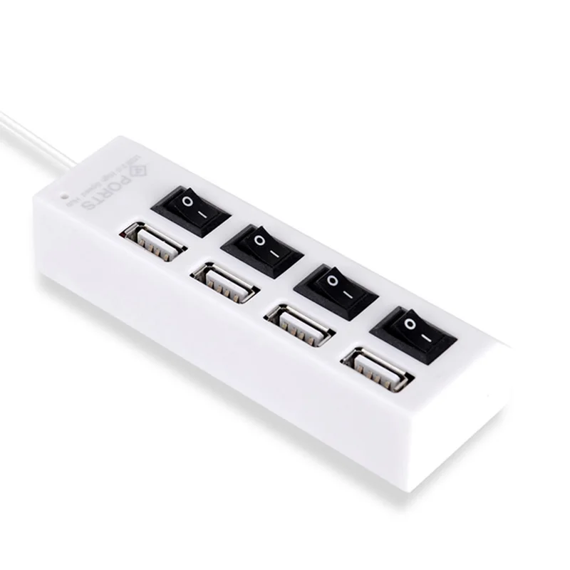 Портативный высокоскоростной концентратор с 4 портами USB 2 0 мини 480 Мбит/с