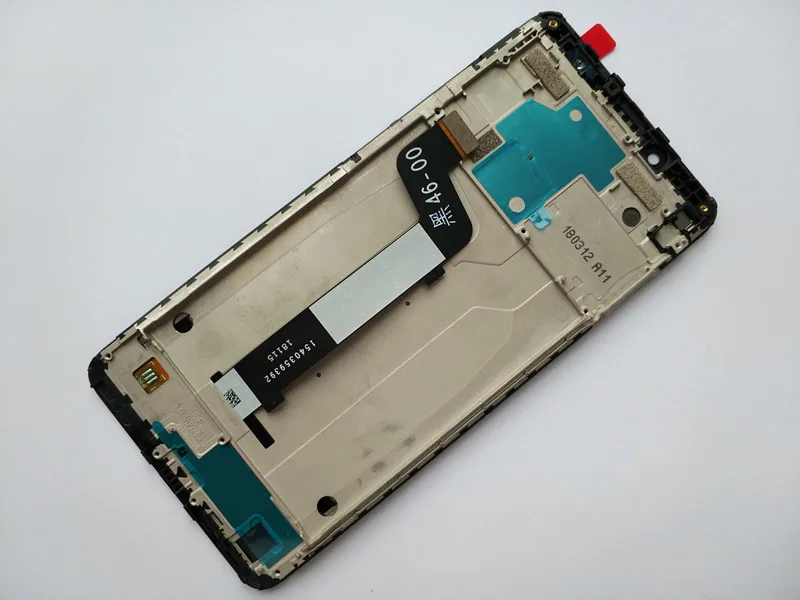 Оригинальный Для xiaomi Redmi Note 5 Pro ЖК-дисплей Дисплей Digitizer + рамка 10 Touch для Экран