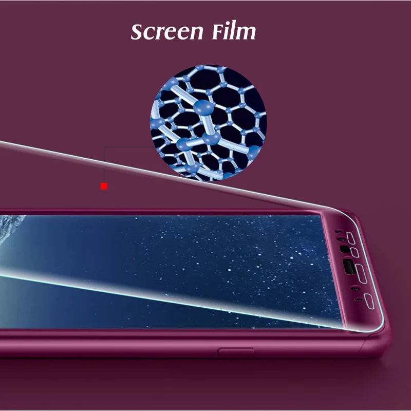 Nkobee 3 in1 для Samsung Galaxy S8 плюс S7 Edge Note8 чехол роскошь 360 градусов полная защита Coque |