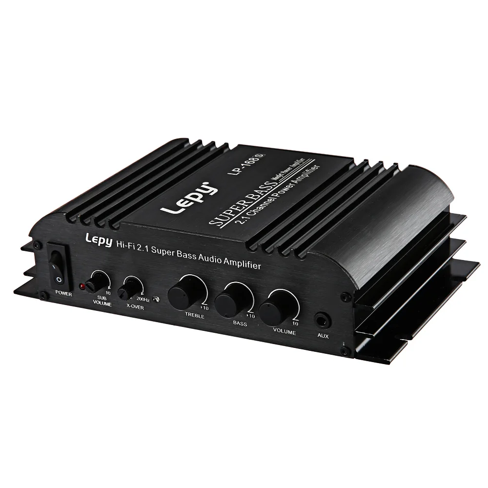 Super bass аудио Усилители домашние lepy lp-168s 2.1 канальный мини Hi-Fi стерео Мощность с
