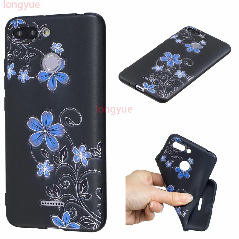 Case For Xiaomi Redmi 6 Cover 3D Cute Bags Soft Silicone TPU 6A Phone Cases |