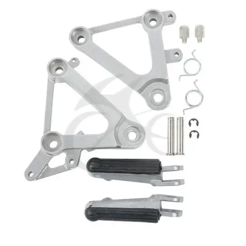 Комплект передних подножек для Honda CBR400 NC23 1988 1989 88 89 алюминиевые мотоциклетные 2