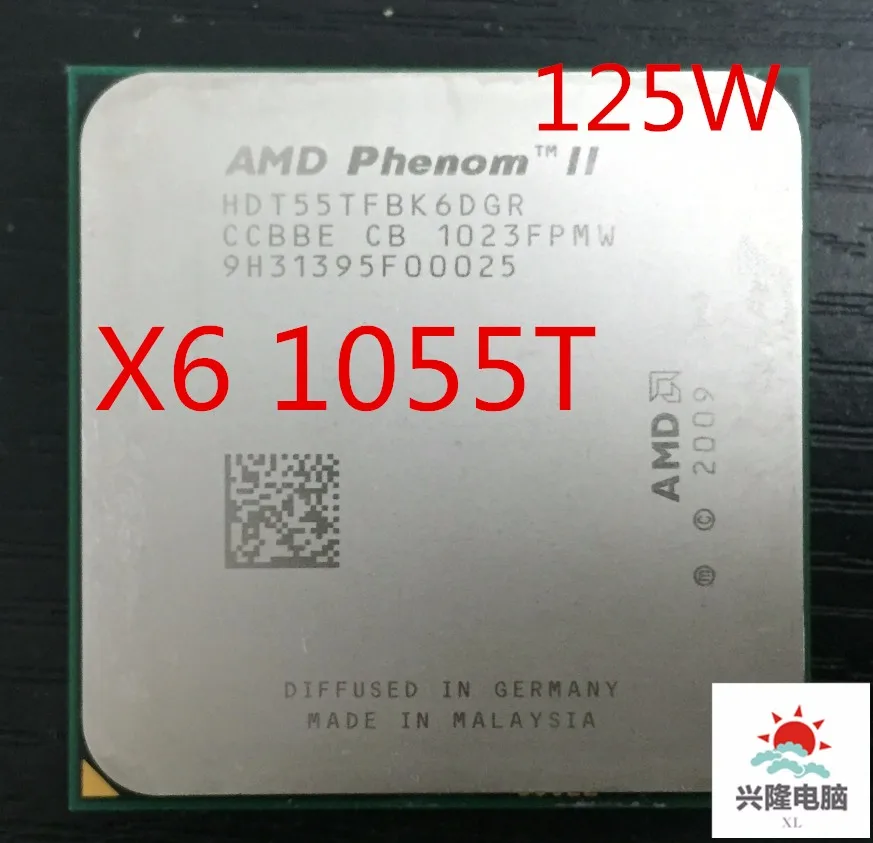 Процессор AMD Phenom II x6 1055T X6 1055T 2,8 GHz 6Core 6MB Socket AM3 HDT55TFBK6DGR 125W