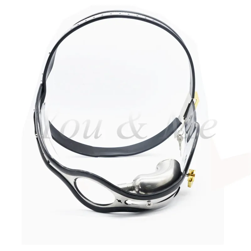 Мужские клетки верности из нержавеющей стали Пояс клетка на член замок для