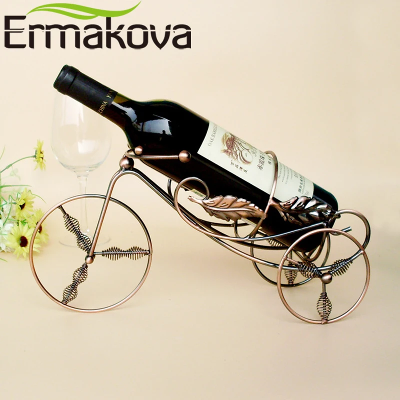ERMAKOVA металлический Ретро держатель вина винтажная модель мотоцикла с коляской