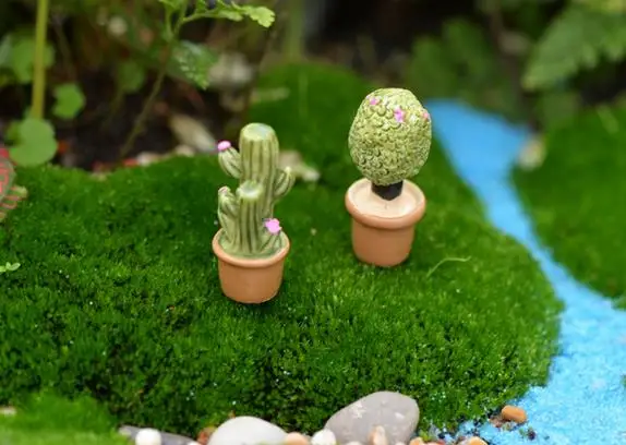 (Лот: 10 шт.) креативный милый кактус суккуленты небольшой магнит на холодильник |
