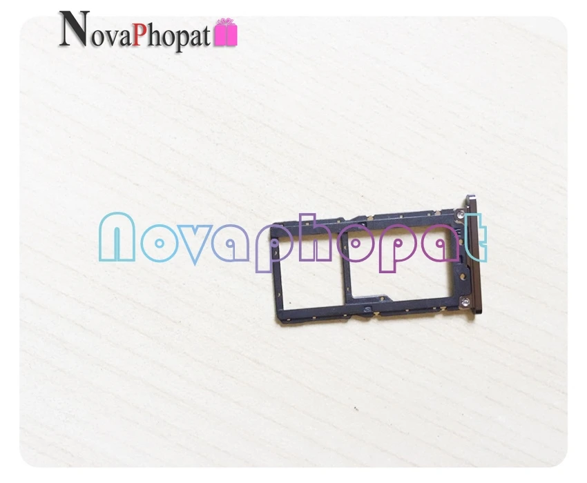 Novaphopat лоток для SIM-карты Xiaomi Mi 8 lite держатель Sim-карты слот адаптер Слот Замена