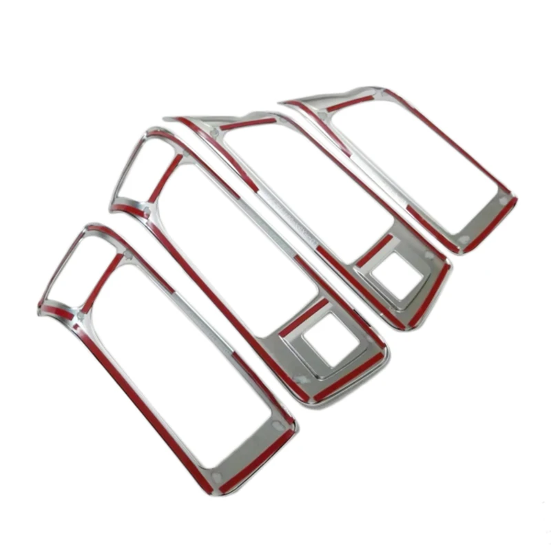 4 шт. Матовая Внутренняя боковая дверная ручка из АБС-пластика для Land Rover Discovery Sport