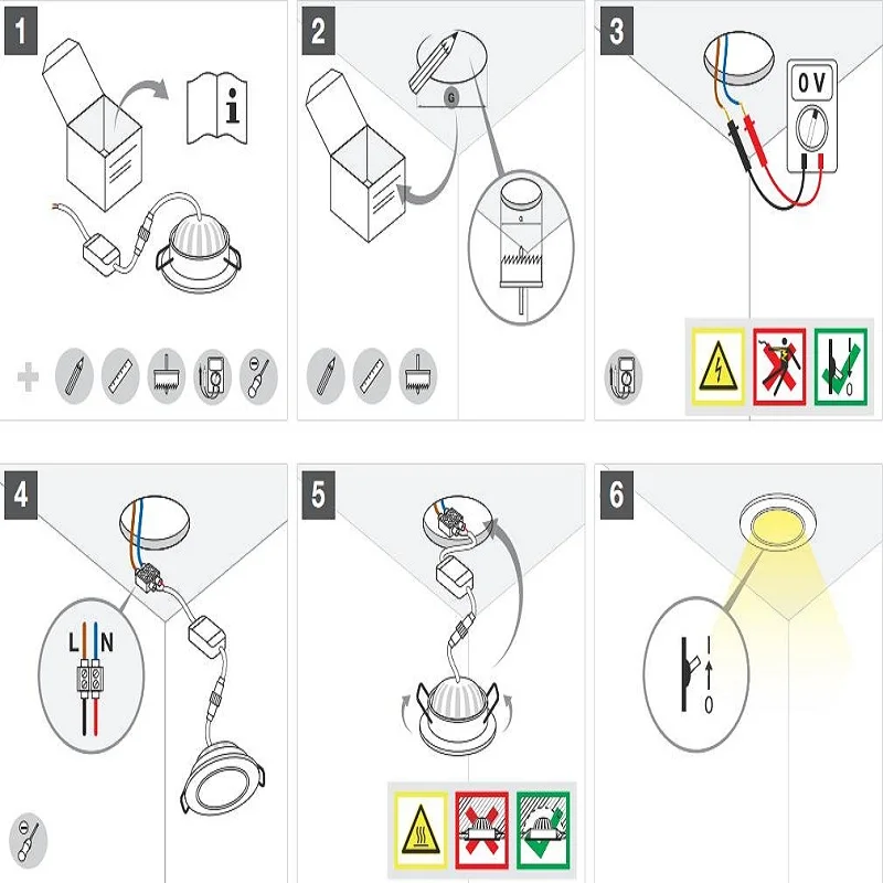 2 года гарантии промышленный алюминиевый корпус светодиодный